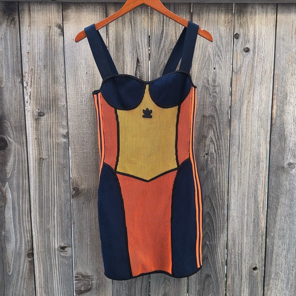 Adidas originals X Paolina Russo Knitted Dress Size Medium - Picture 11 of 13